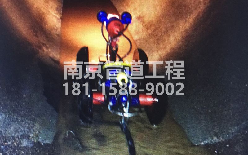 滨江村管道机器人检测