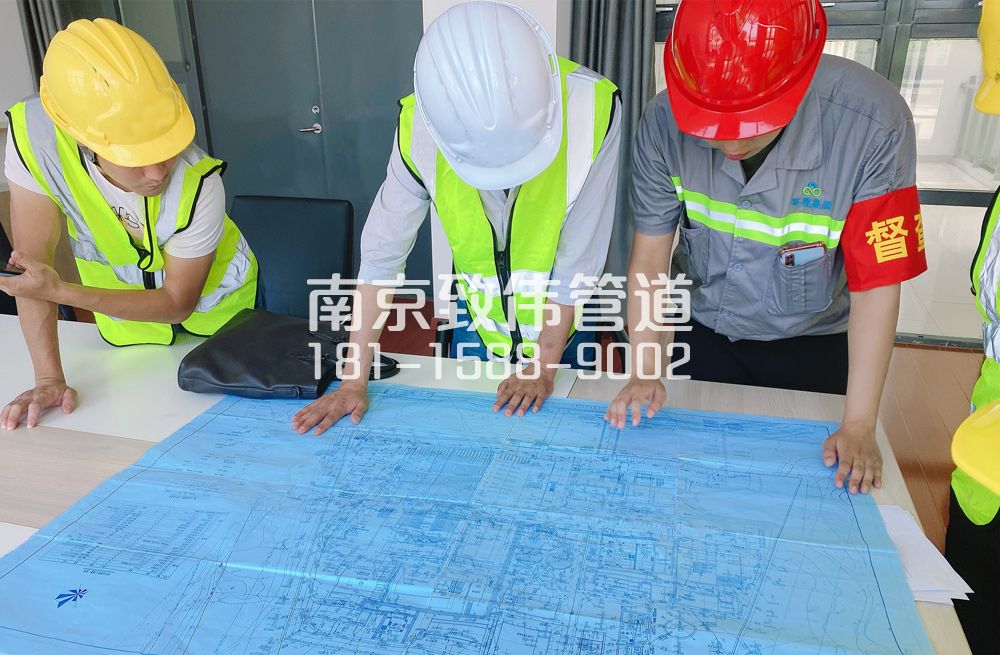 滨江村管道探测